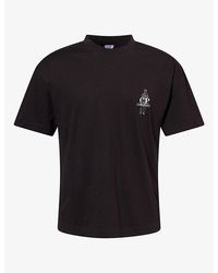 C.P. Company - Sailor-Print Relaxed-Fit Cotton T-Shirt - Lyst