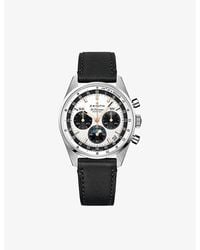 Zenith - 03.3400.3610/38.c911 Chronomaster Original Triple Calendar Stainless-steel Automatic Watch - Lyst