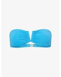 Melissa Odabash - Alba Bandeau Bikini Top - Lyst