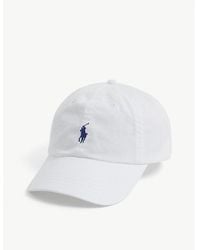 Polo Ralph Lauren - Marlin Pony Logo-Embroidered Cotton Chino Ball Cap - Lyst