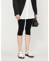 Sandro Jyll Knitted leggings - Black