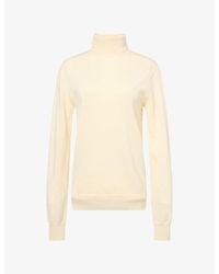 Frankie Shop - Eve Turtleneck Wool Jumper - Lyst