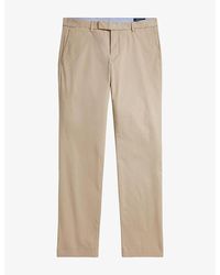 Polo Ralph Lauren - Greenwich Slim-Fit Stretch-Cotton Chino Trousers - Lyst