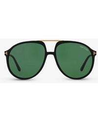 Tom Ford - Tr001780 Pilot-frame Acetate Sunglasses - Lyst