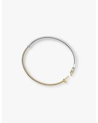 Astley Clarke - Aurora 18Ct- Plated Sterling- Bangle Bracelet - Lyst