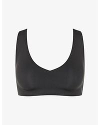 Sloggi - Zero Feel 2.0 Stretch-Jersey Bralette - Lyst