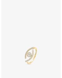 Messika - Lucky Eye 18Ct- And 0.22Ct Diamond Ring - Lyst