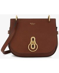 Mulberry - Amberley Small Pebbled-leather Satchel Bag - Lyst