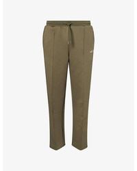Les Deux - Signature Brand-Embroidered Woven Track Joggers - Lyst