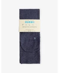 FALKE - Sensitive London Stretch-Cotton-Blend Socks - Lyst
