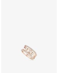 Messika - Move 10Th 18Ct And 0.79Ct Diamond Ring - Lyst