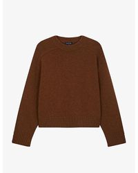 Soeur - Will Relaxed-fit Wool-knit Jumper - Lyst