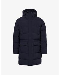 Arne - Hooded Mid-Length Padded Parka - Lyst