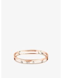 Messika - Move Romane 18Ct And 0.69Ct Diamond Bangle Bracelet - Lyst