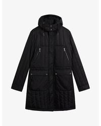 Ted Baker - Skegby Quilted Shell Hooded Jacket - Lyst