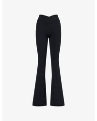 BO+TEE - Soft Active V-Waist Flared Leggings - Lyst