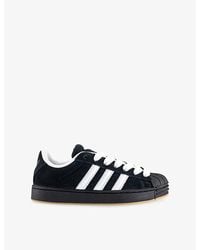 adidas - Superstar Suede Trainers - Lyst