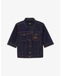 Zadig & Voltaire - Kyo Patch-Pocket Denim Jacket - Lyst