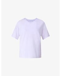 Sweaty Betty - Soft Flow Relaxed-Fit Short-Sleeve Studio T-Shirt - Lyst