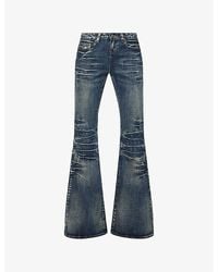 Jaded London Extreme Flare Jeans in Blue | Lyst UK