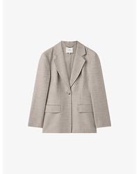 JOSEPH - Fallon Single-Breasted Tailored Wool Blazer - Lyst