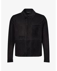 Tom Ford - Patch-Pocket Suede Chore Jacket - Lyst