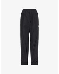 Balenciaga - Logo-Embroidered Cotton-Blend Tracksuit Bottoms - Lyst