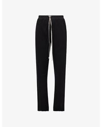 Rick Owens - Dietrich Drawstring-Waistband Cotton Jogging Bottoms - Lyst