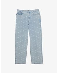 Reiss - X Mclaren Racing Team Collection Parsec Denim Jeans - Lyst