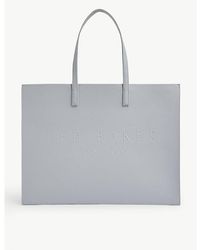 Ted Baker - Icon Large Vinyl Tote Bag - Lyst
