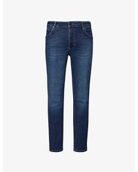 Neuw - Ray Tapered Mid-rise Stretch-denim Blend Jeans - Lyst