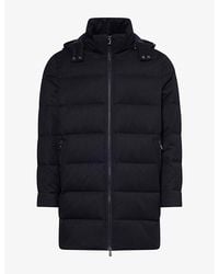 Corneliani - Technical Padded Poplin Coat - Lyst