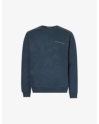 PS by Paul Smith - Brand-embroidered Relaxed-fit Cotton-knit Jumper X - Lyst