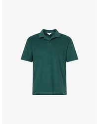 Sunspel - Towelling Polo Cotton Shirt - Lyst