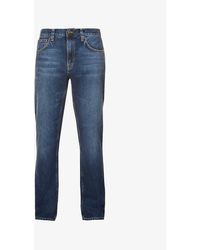 Nudie Jeans - Gritty Jackson Regular-fit Straight-leg Denim Jeans - Lyst