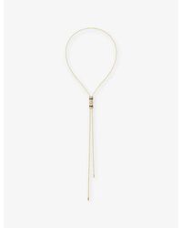 Boucheron - Quartre Classique 18Ct- - - Pvd And 0.10Ct Diamond Necklace - Lyst