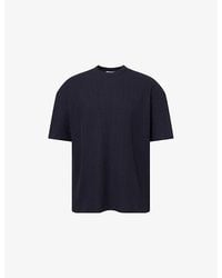 Arne - Relaxed-Fit Waffle Woven T-Shirt - Lyst