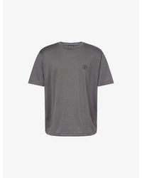 Giorgio Armani - Crew-Neck Cotton T-Shirt - Lyst