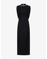 Ruohan - Sifna Sleeveless Wool-Blend Dress - Lyst