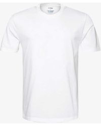 Eton - Crewneck Organic Cotton-jersey T-shirt Xx - Lyst
