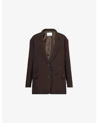 Frankie Shop - Bea Single-Breasted Stretch-Woven Blazer - Lyst