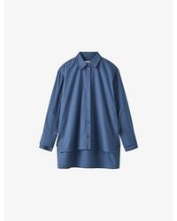 JOSEPH - Theia Relaxed-Fit Cotton-Poplin Shirt - Lyst