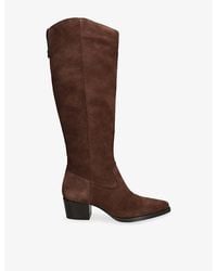 Dolce Vita - Virona H2O Suede Heeled Boots - Lyst