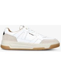 BOSS - Baltimore Tennis Leather Low-top Trainers - Lyst