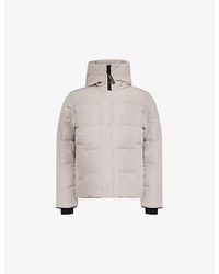 Canada Goose - Macmillan Funnel-Neck Twill-Down Parka Jacket - Lyst