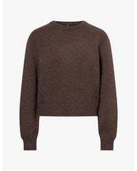 PAIGE - Zaire Ribbed-Trim Wool-Blend Jumper - Lyst