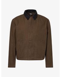 PAIGE - Vechio Slip-Pocket Cotton Jacket - Lyst