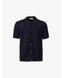 Orlebar Brown - Tiernan Regular-fit Knitted Cotton Polo Shirt Xx - Lyst