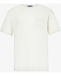 Frescobol Carioca - Carmo Patch-pocket Linen T-shirt - Lyst
