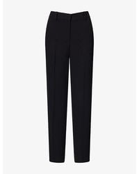 Theory - The Marcee Straight-Leg Woven Trousers - Lyst